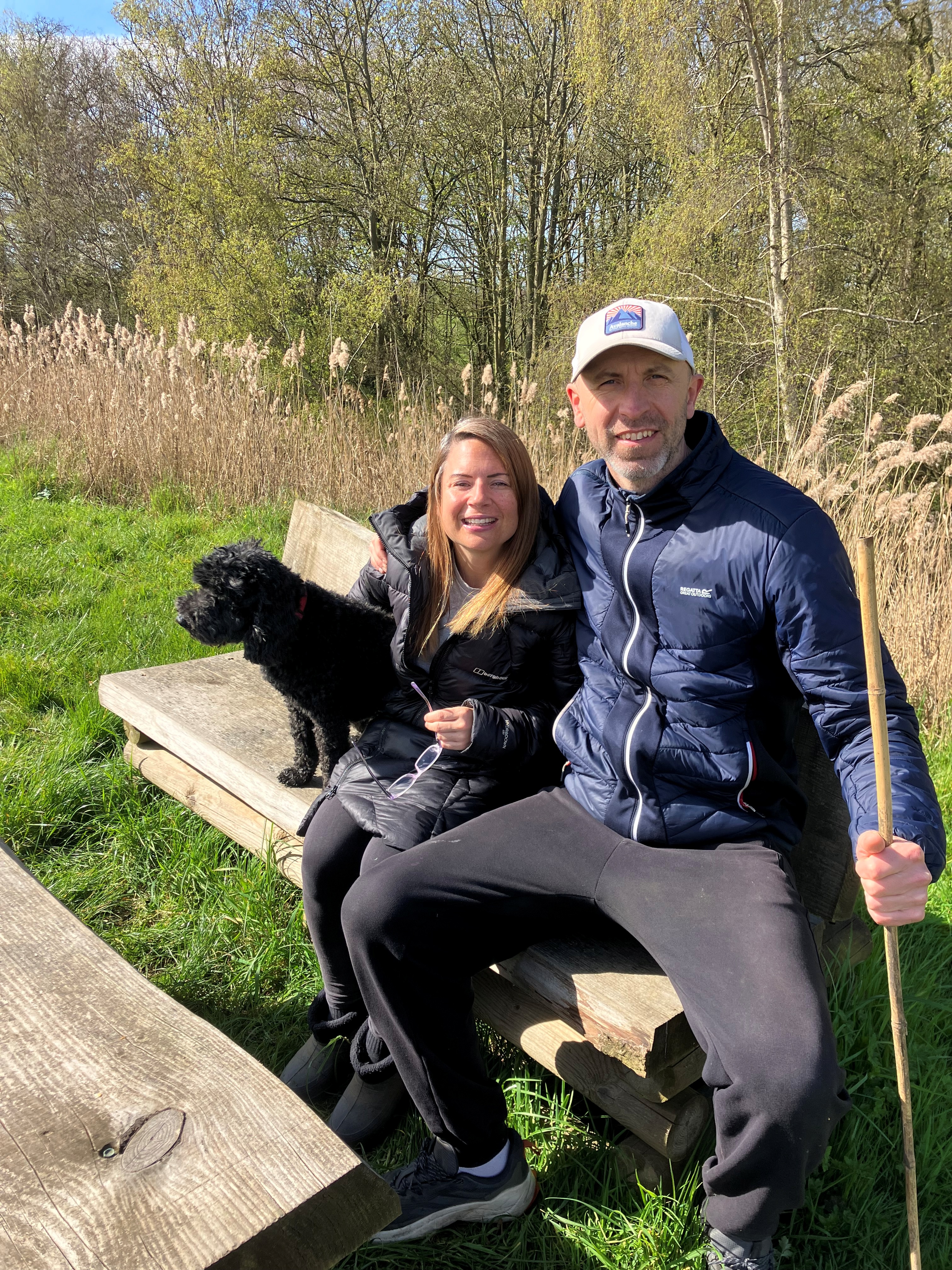 Family at Hay's Wood Retreat