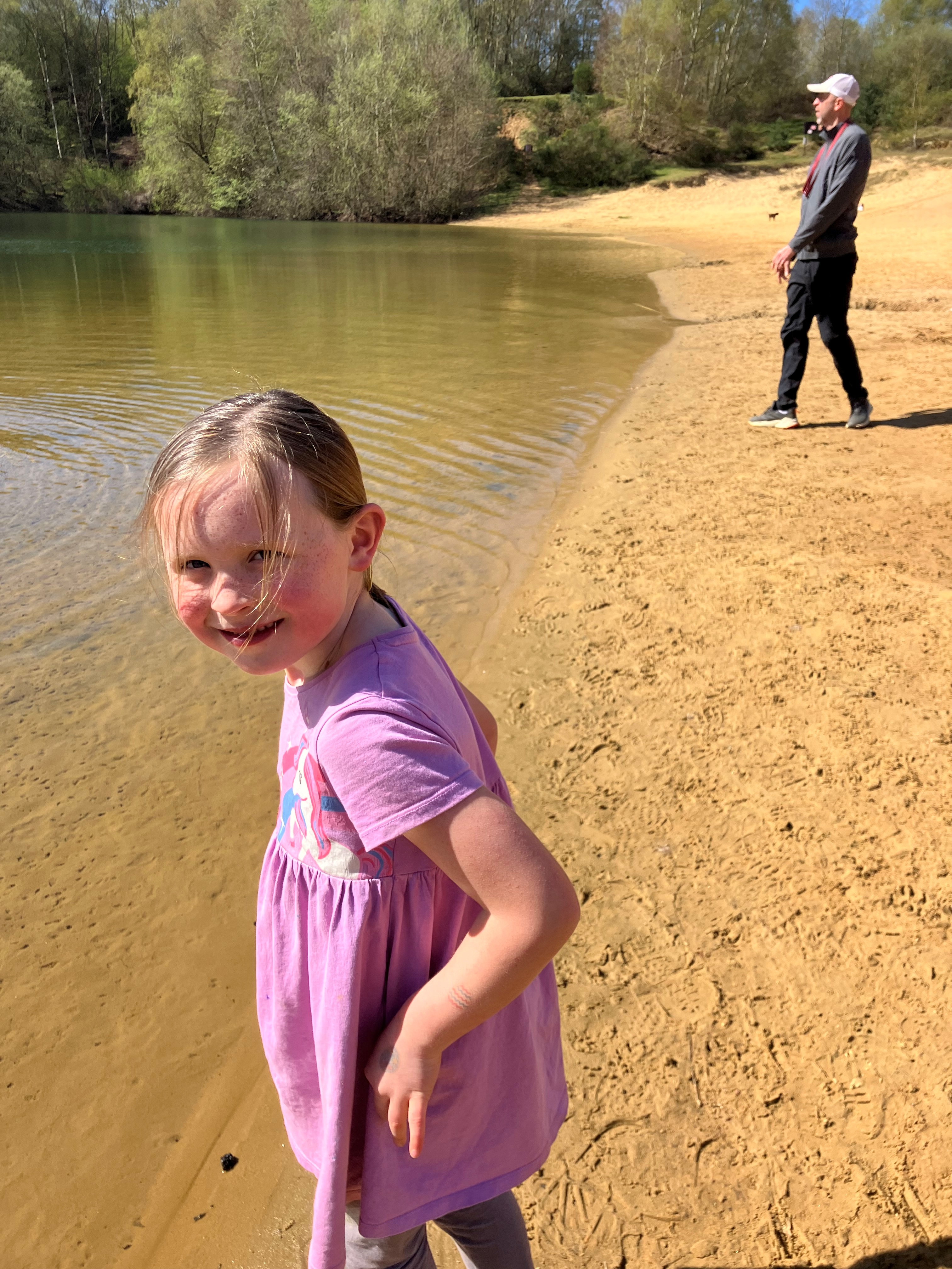 Day out at Bawsey Country Park lake